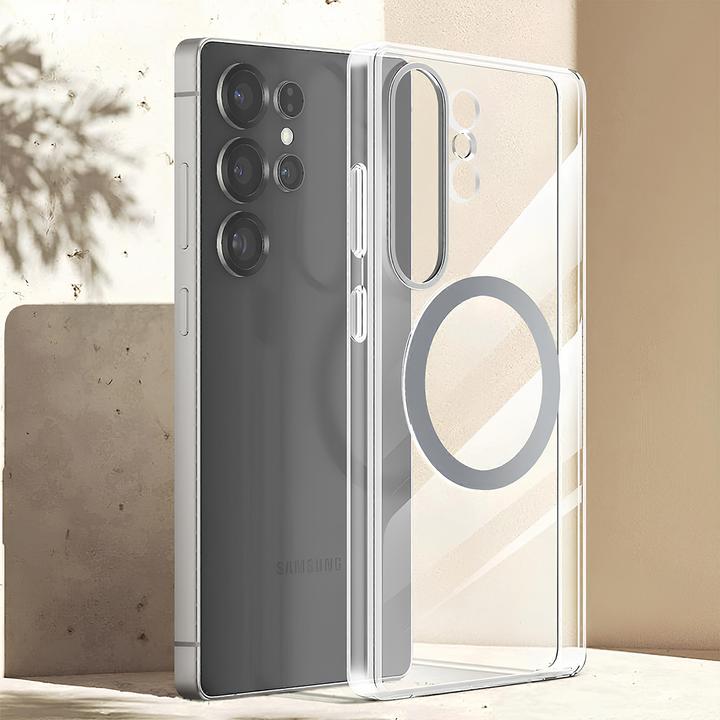 Actual product image Samsung Clear Case mit Qi2 (Samsung Galaxy S25 Ultra)