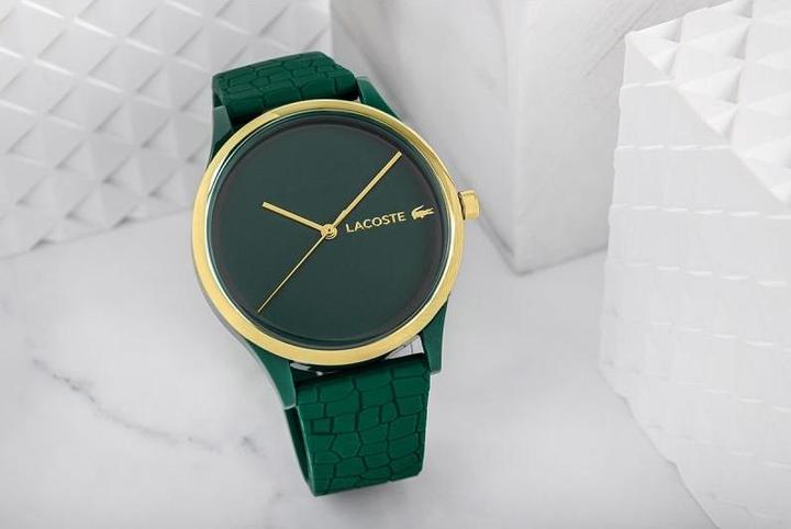 Actual product image Lacoste 2001247 Crocodelle ladies' watch 36mm 5TAM (Analogue wristwatch, 36 mm)