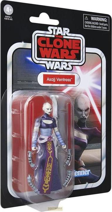 Produktbild Hasbro Star Wars: The Clone Wars Vintage Collection Actionfigur Asajj Ventress 10 cm