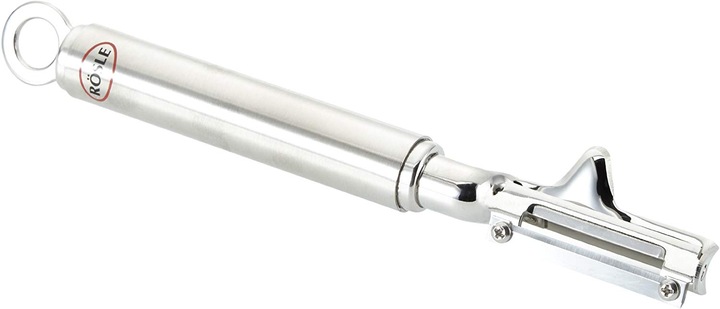 Actual product image Rösle Pendulum peeler for left-handers, high-quality, fruit and vegetable peeler, stainless steel 18/10