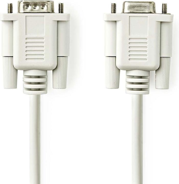 Produktbild Nedis Serielles Kabel | D-SUB 9-Pin Stecker | D-SUB 9-Pin-Buchse | Vernickelt | 2.00 m | Rund | PVC (2 m)