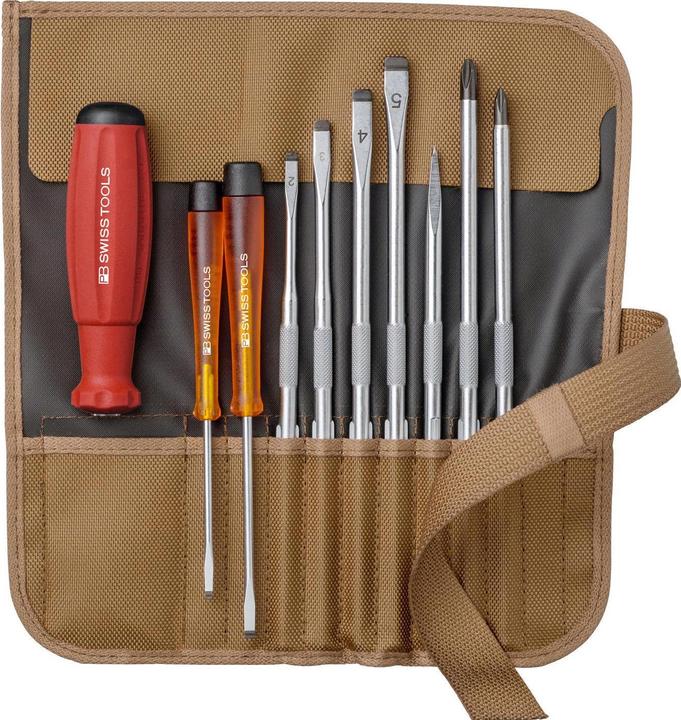 Produktbild PB Swiss Tools Schraubenzieher-Set (Schlitzschrauben, Phillipps-Kreuzschlitz (PH))