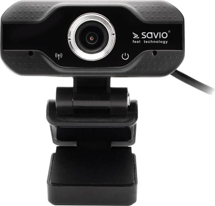 Savio CAK-01 - 1920 x 1080 pixels - 30 fps - MP4 - BMP,JPG - USB - Black (2.10 Mpx)