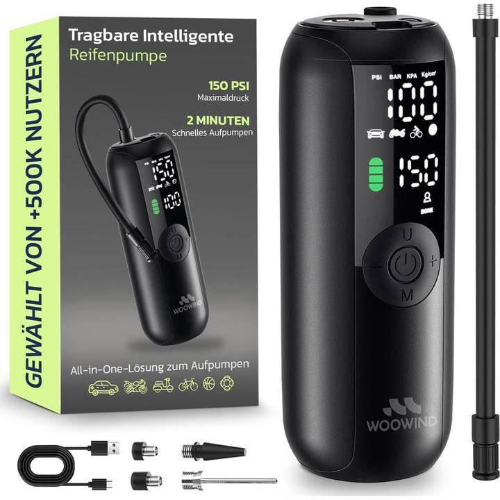 Produktbild Woowind LP1 Portable & Smarte Luftpumpe