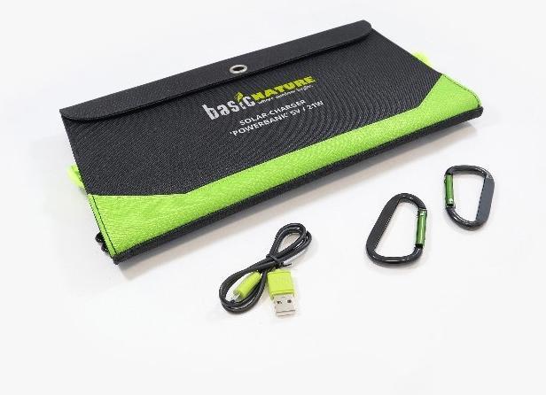 Produktbild Outdoor Spirit Solar-Ladegerät 'Powerbank' (10000 mAh, 21 W)