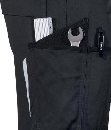 Produktbild Uvex Safety Arbeitshose uvex syneXXo schwarz 54 (54)