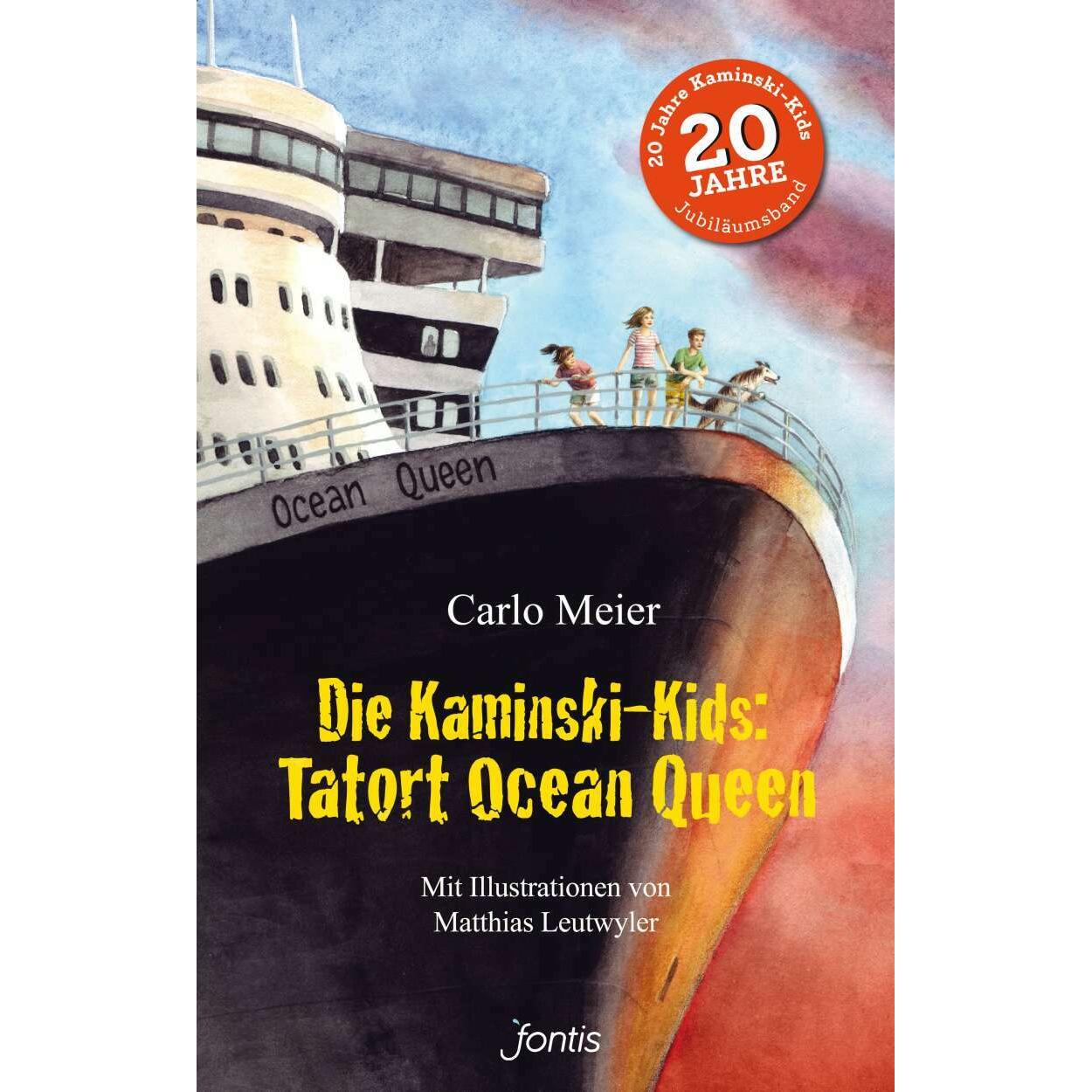 Tatort Ocean Queen, Kinderbücher von Carlo Meier, Matthias Leutwyler