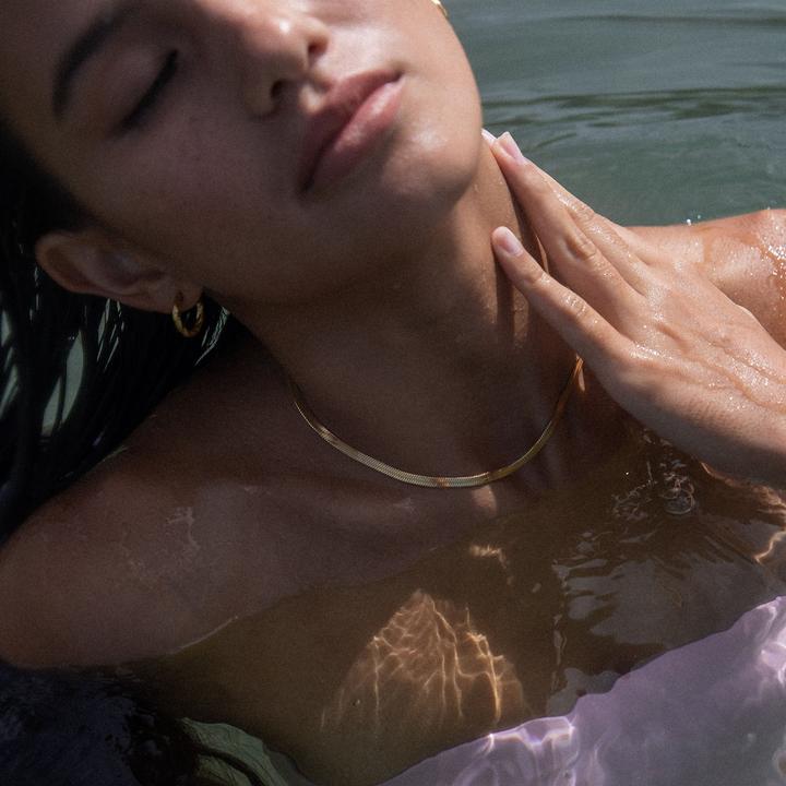 Image du produit Purelei Choker Or I I'lalo' (Acier inoxydable plaqué or 14 carats)