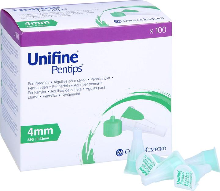 Actual product image Unifine Pentips Pen needles