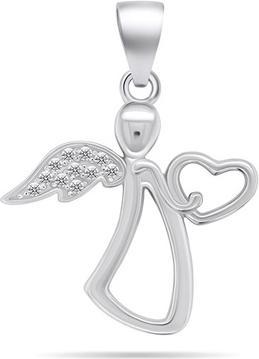 Image du produit Brilio Silver - Beautiful silver suspend Angel PT120W