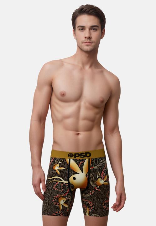 Produktbild PSD Boxershorts Playboy SNAKE Unterhosen (M, Einzelpack)