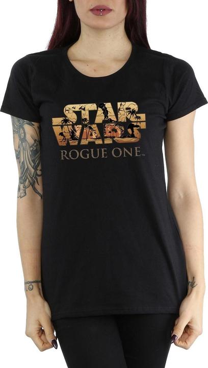 Produktbild Star Wars Rogue One Logo Scene TShirt (XL)