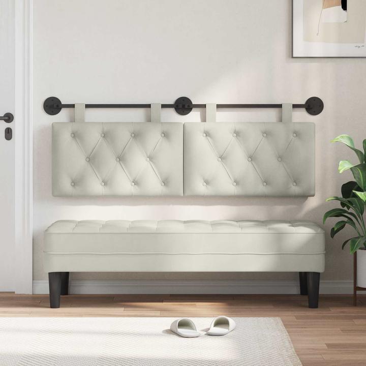 Actual product image vidaXL Modernes Kopfteil (130 x 7 x 7 cm)