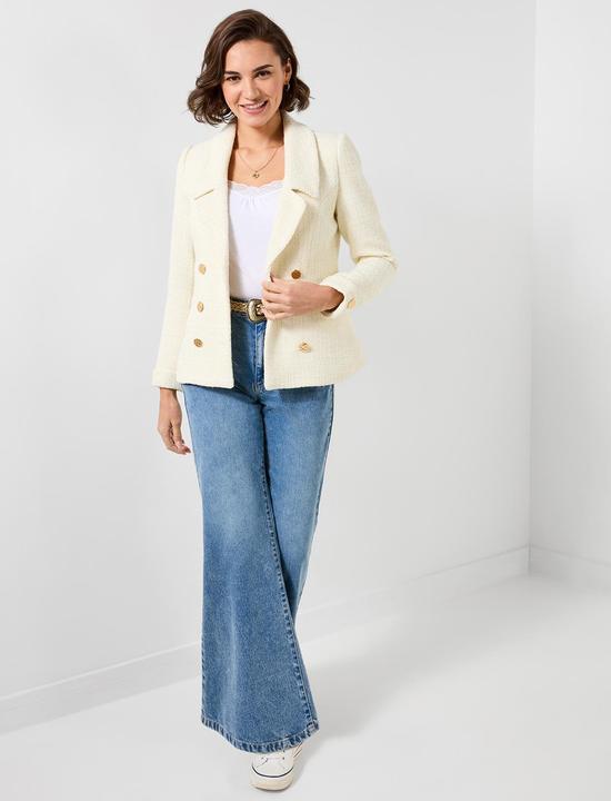 Produktbild Joe Browns Lined Bouclé Collared Smart Jacket (42)