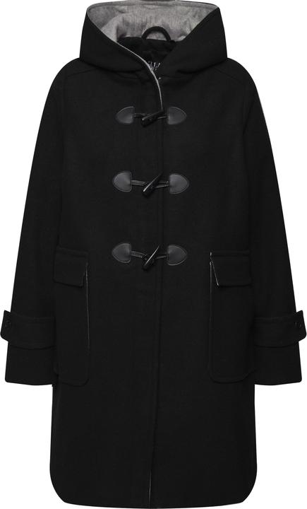 Produktbild Ulla Popken Dufflecoat, A-Linie, Wollmischung, Kapuze, Knebelknöpfe (42, 44)