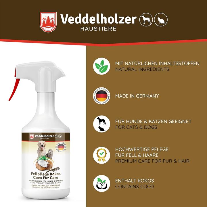 Actual product image Veddelholzer Coat care dog & cat (Cat, Dog, 250 ml)