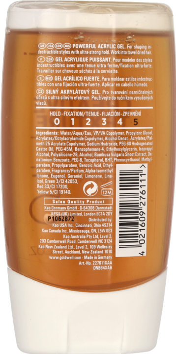 Produktbild Goldwell Creative Texture Stylesign - Hardliner (Haargel, 140 ml)