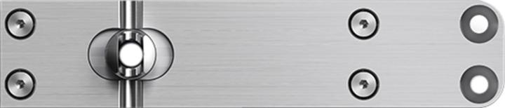 Actual product image FritsJurgens Pivot-Türbänder Sys. M32/ AA, 40mm, schw