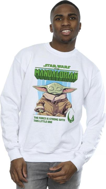 Immagine prodotto Star Wars The Mandalorian The Force Is Strong Felpa Uomo (L)