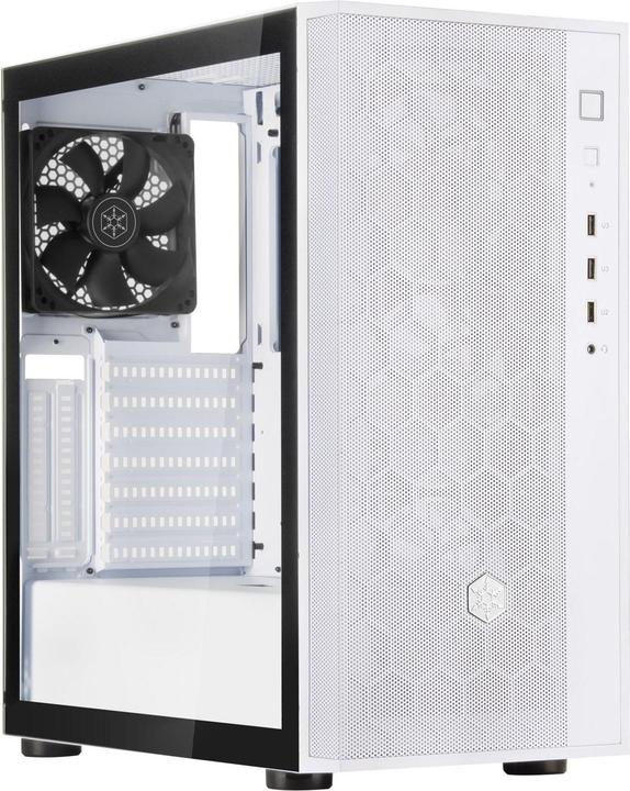 Actual product image Silverstone Fara R1 V2 Midi Tower, Tempered Glass (ATX, mATX, Mini-ATX)