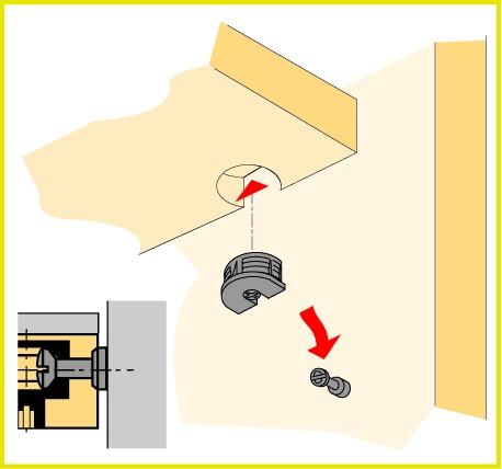 Produktbild Hettich Exzenter-Verbindungsbeschlag VB 35 (Verbindungsbeschlag, 1 Stk.)