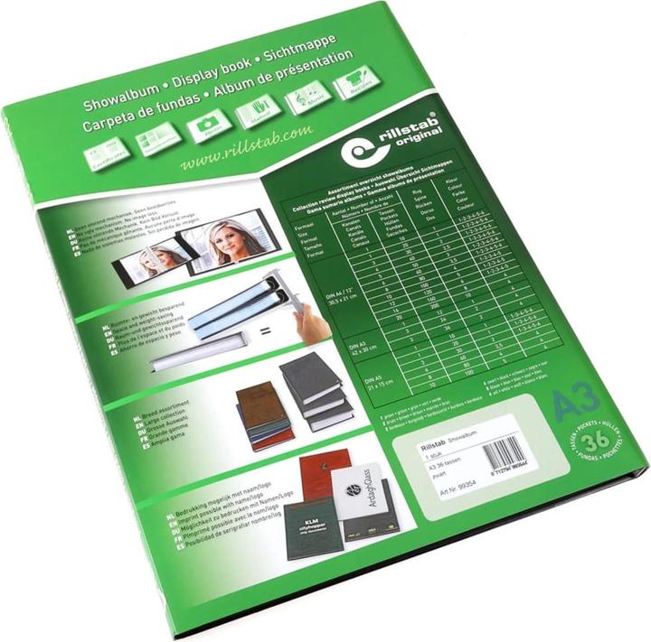 Produktbild Rillstab Sichtbuch (A3, 1 x)