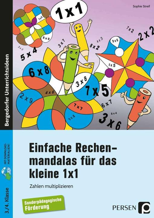 Actual product image Einfache Rechenmandalas für das kleine 1x1 (German, Sophie Streif, 2018)