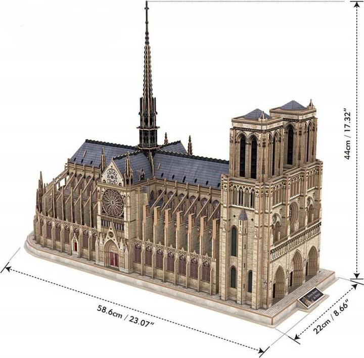Produktbild Cubicfun 3D-Puzzle Kathedrale von Noterdam (293 Teile)