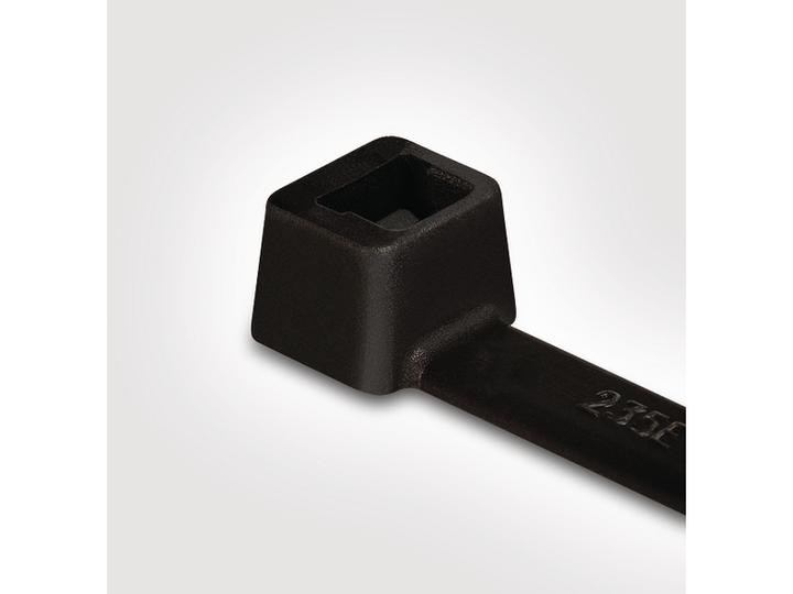 Produktbild HellermannTyton Kabelbinder T, schwarze Serie (Kunststoffkabelbinder, 300 mm, 100 Stk.)