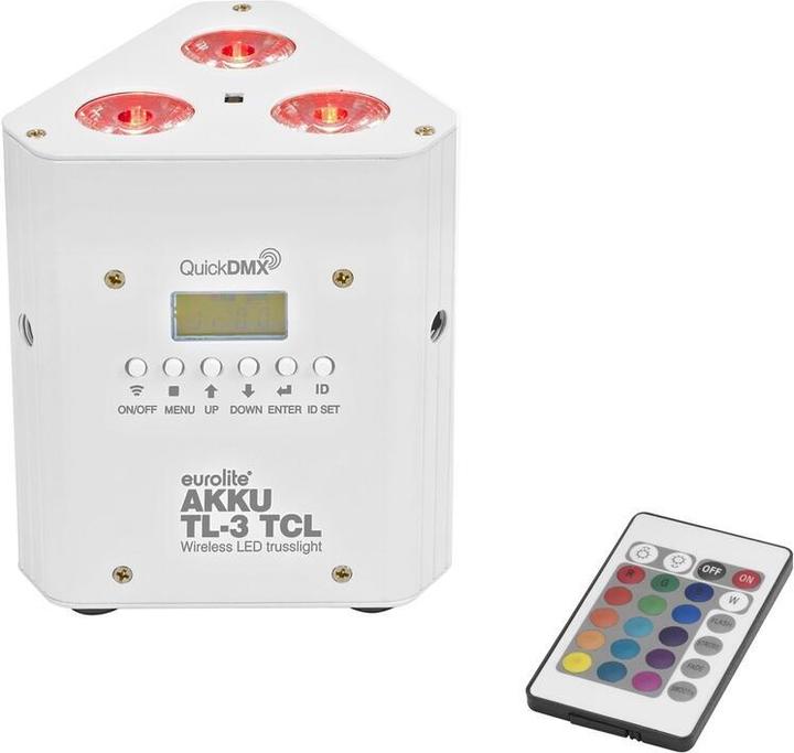 Actual product image Eurolite Set 4x AKKU TL-3 TCL white + SB-4 Soft-Bag