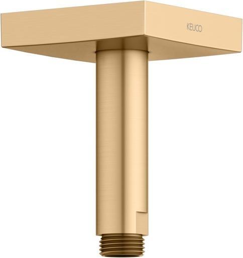Actual product image Keuco shower arm, ceiling connection, angular, projection 100 mm