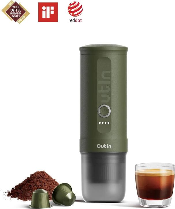Image du produit No Name OutIn Nano Espressomaschine Grün