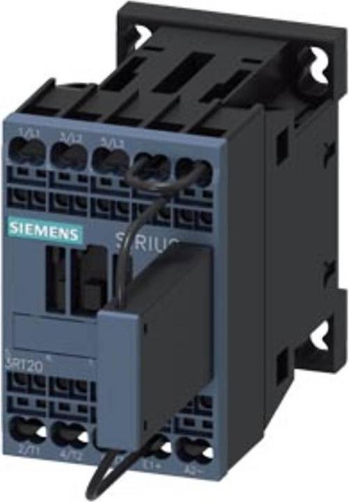 Produktbild Siemens Schütz für Bahn, AC-3e, 5,5kW/400V, DC24V, 0,7-1,25*Us, 3-polig, S00, stehend... 3RT20172LB421LA0