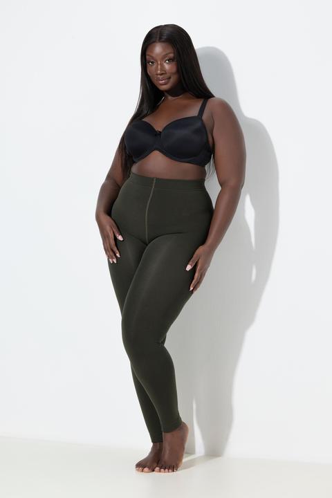 Image du produit Ulla Popken Legging-collant thermique, taille élastique