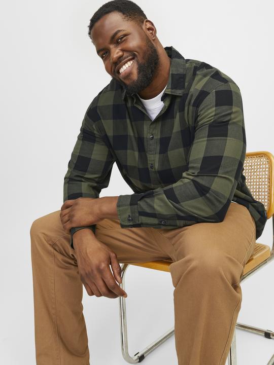 Produktbild Jack & Jones Karo Plus Size Hemd (8XL)