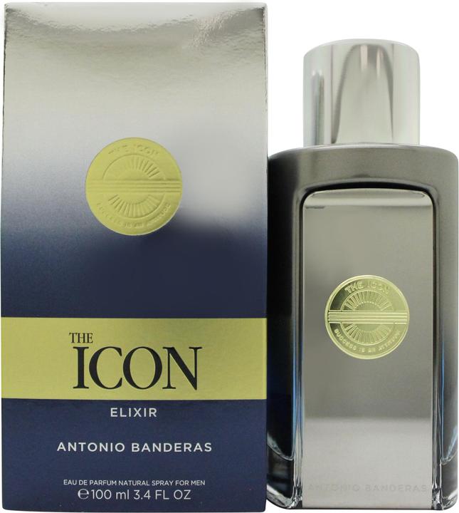 Actual product image Antonio Banderas The Icon Elixir by Banderas Eau de Parfum for Men - Long Lasting Fresh (Eau de parfum, 100 ml)