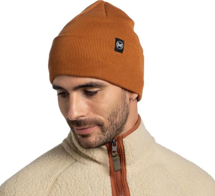 Actual product image Buff Knitted Beanie Lilon (One size)