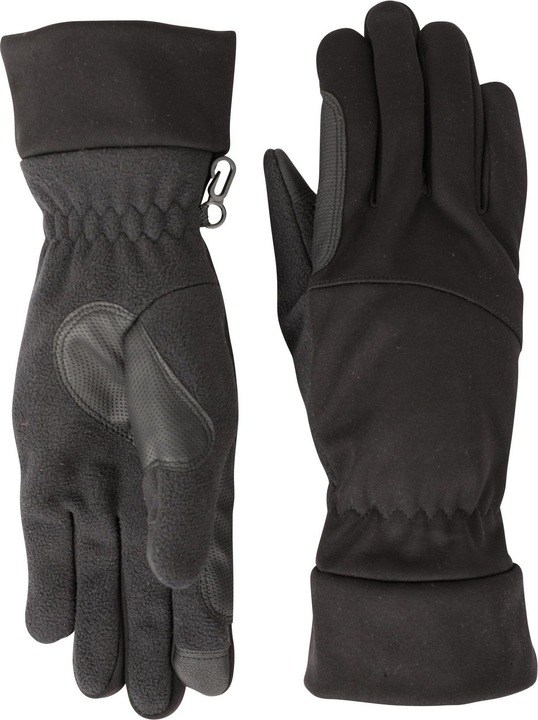 Actual product image Mountain Warehouse Mens Touch Screen Softshell Gloves (S)