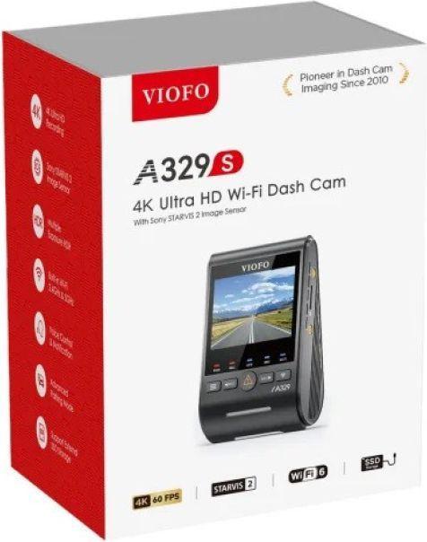 Immagine prodotto Viofo A329S 1CH (anteriore + GPS + CPL) (Bluetooth, Display integrato, 4K)
