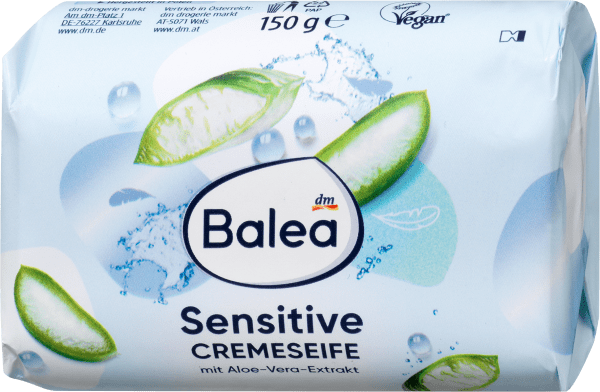 Actual product image dm Balea Sensitive cream soap