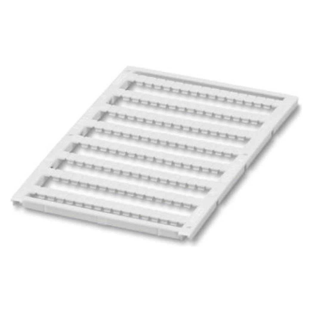 Phoenix Contact Bianco Phoenix Uc1-Tmf 4 Marcatori Per Terminali 4 Marcatori Per Morsettiera 10Pcs(E), Cavo + Spina Elettrica,