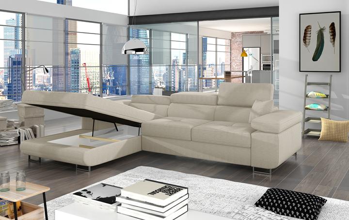 Immagine prodotto ELTAP Armando (Divano letto, Divano ad angolo, 4 posti)