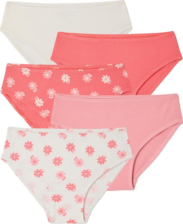 Produktbild Vertbaudet 5er-Pack Mädchen Slips aus Bio-Baumwolle (110, 5er Pack)