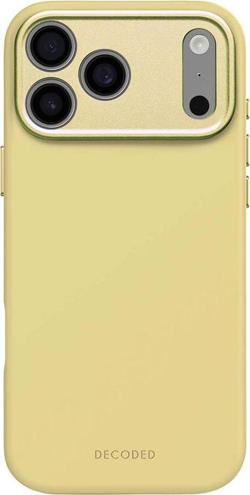 Productafbeelding Decoded Silicone Backcover Apple iPhone 17 Pro Max Yuma Yellow (Apple iPhone 17 Pro Max)