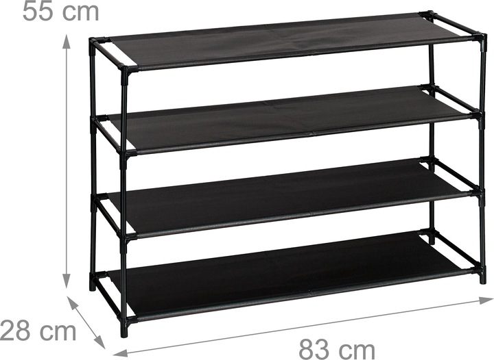 Actual product image Relaxdays Portascarpus (83 x 28 x 55 cm)