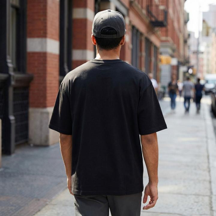 Actual product image Mitchell & Ness Snapback Stretch Cap CLASSIC BLANK charcoal (One size)