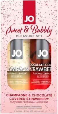 Actual product image System JO Water-based champagne lube 60 ml, sugar-free, plant-based, with flavour (60 ml)