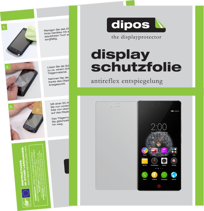 Actual product image Dipos Screen Protector Anti-Glare (6 Piece, ZTE Nubia Z9 Mini)