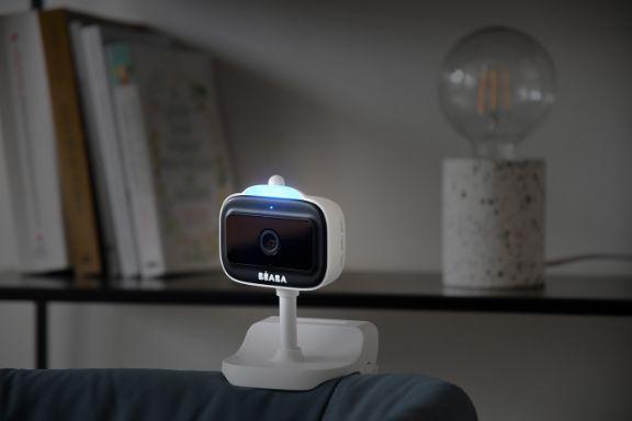 Produktbild Beaba Video Baby Monitor ZEN nomade weiss ohne Stecker (Babyphone mit Kamera)