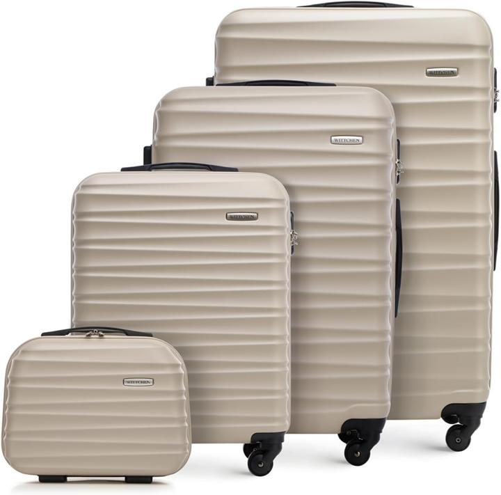 Actual product image Wittchen 4-teiliges Reisekoffer-Set, Hartschalen-Trolleys (210 l)